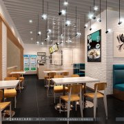 餐廳空間效果圖