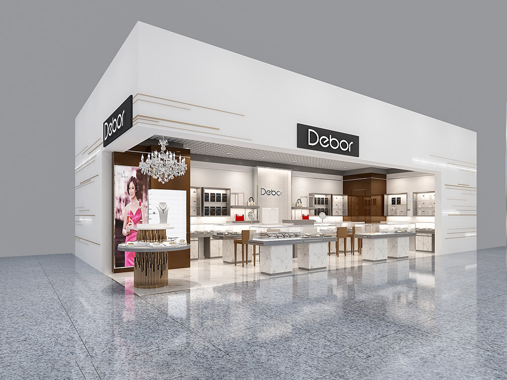 Debor（迪邦）手飾物品零售店面裝修效果圖