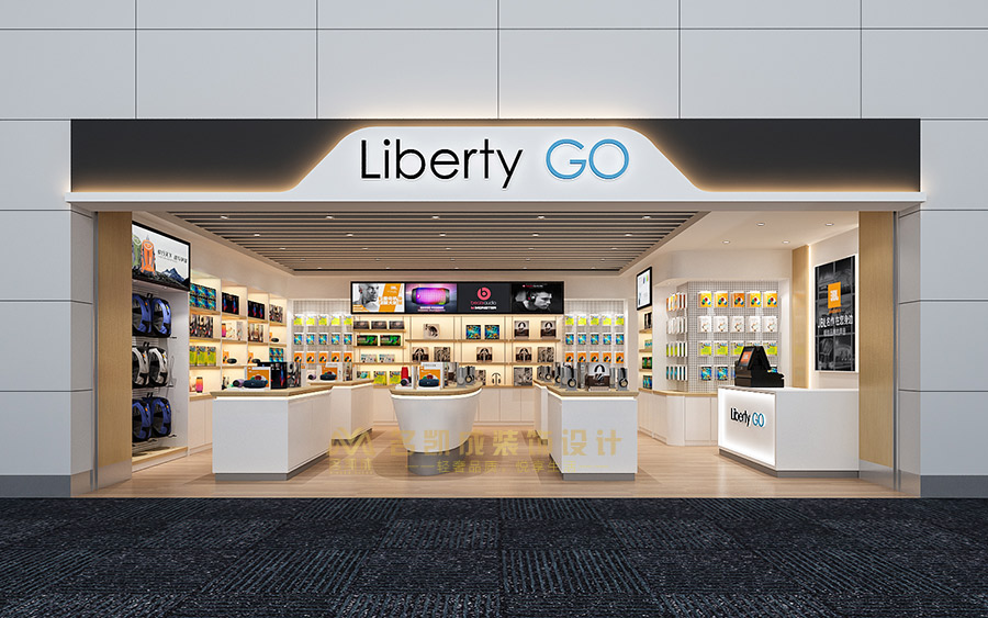 Liberty GO旅行戶外用品店設(shè)計(jì)旅游箱包店設(shè)計(jì)數(shù)碼