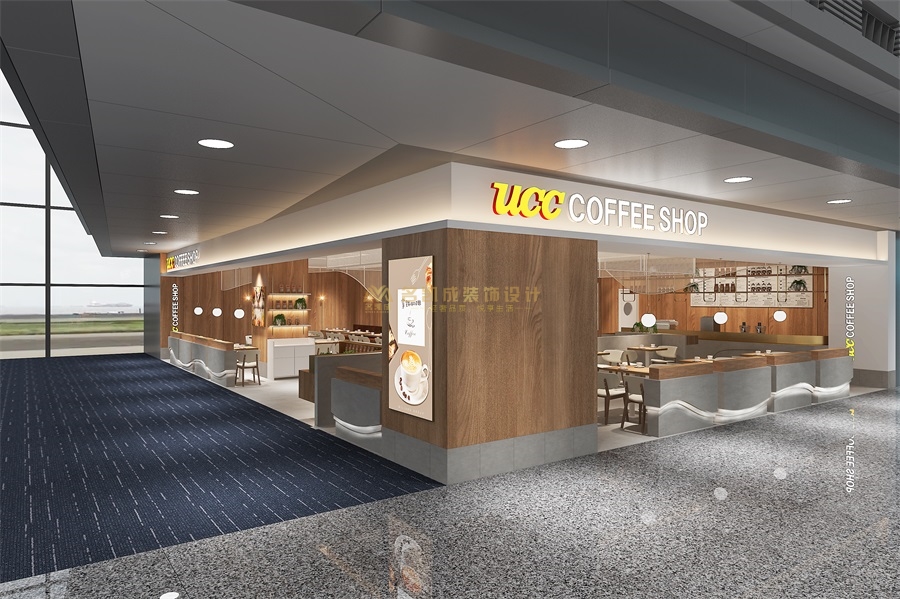日本悠詩詩咖啡店設(shè)計UCC coffee shop裝修設(shè)計效果