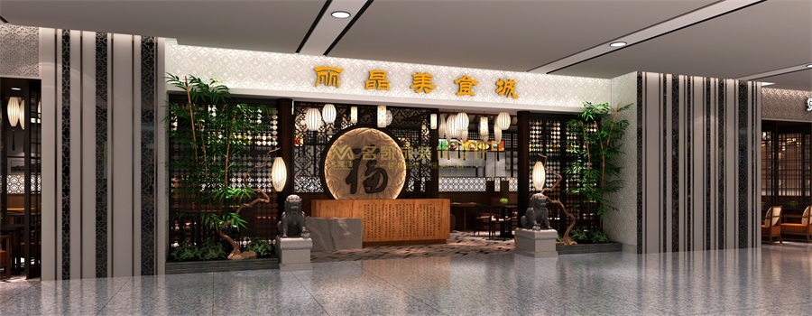 麗晶美食城裝修設(shè)計(jì)，美食街設(shè)計(jì)，美食匯設(shè)計(jì)