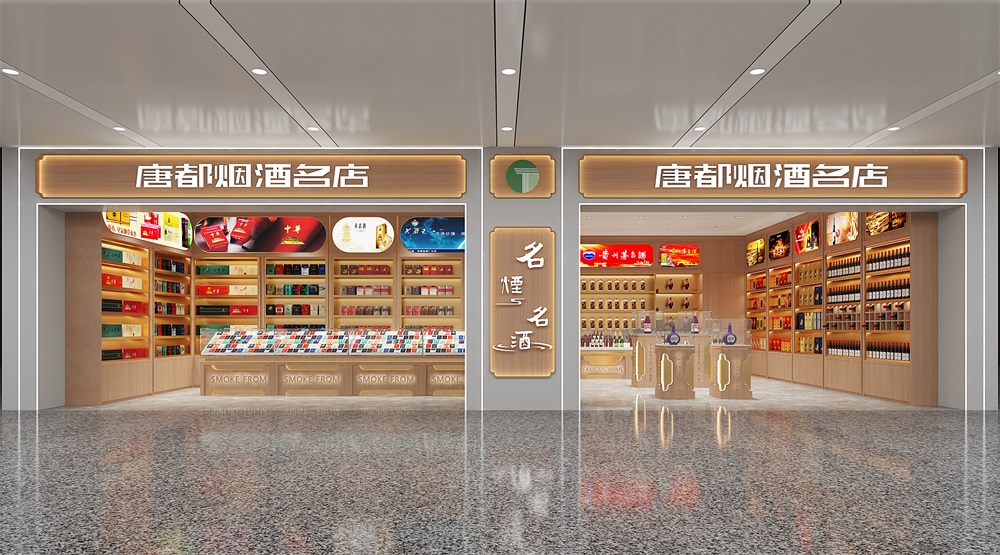 唐都煙酒名店設(shè)計理念與商業(yè)使用價值